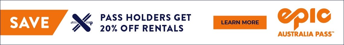 Pass holders get 20% off rentals (no pre-booking needed!)